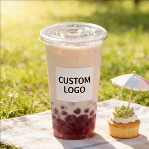 Vasos de Plástico de 18 oz para Té con Leche, con Diseño de Gato o Perro, Desechables, para Bebidas - Product Image 4