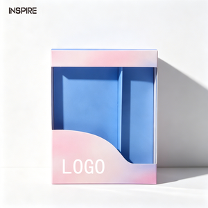 Boîte d'emballage cosmétique de luxe rose sur mesure avec insert, boîte de <span class=keywords><strong>maquillage</strong></span> avec fenêtre - Product Image 2