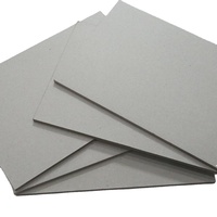 Láminas de Cartón Gris de 2mm de Grosor, Tamaño A3, Cartón para Cajas Rígidas, Embalaje Industrial y Uso Químico