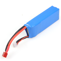 Baterai Lithium polimer RC Mobil kapasitas tinggi, 8000mAh, 7.6V 100C, baterai isi ulang dengan casing keras untuk mainan