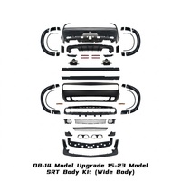 Kit de carrosserie large ou étroite style SRT 2015-2023 pour Dodge Challenger 2008-2014, kit de conversion pour Challenger 2008-2014
