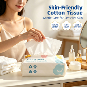 Toalla Facial <span class=keywords><strong>de</strong></span> Belleza Personalizada con Certificación OEKO-TEX, 100% Algodón, No Tejida, Desechable, para Spa, Salón y Cuidado Personal - Product Image 2