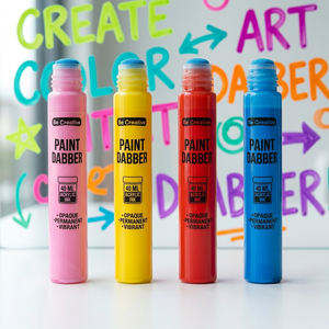 Marcadores de Arte Acrílicos de Punta de 10 mm con Logotipo Personalizado ODM de Diseño Rápido, Rotulador de Tinta Acrílica de 40 ml, Pintura Acrílica para Manualidades - Product Image 1