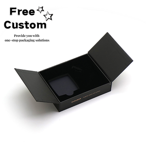 Customizable Double Open Magnetic Suction Cosmetics Gift Set Recycled Materials Custom Eyelash Packaging Box - Product Image 2