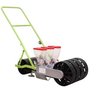 Semoir manuel pour semis direct, machines agricoles sans labour pour épinards, <span class=keywords><strong>pois</strong></span>, okra, oignons, maïs, pommes de terre, tomates - Product Image 1