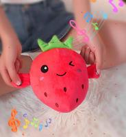 Baby Educatief Muzikaal Leer Speelgoed Fruit Piano PP Katoen Geborduurd Superzacht Lichaam Inductieve Beat Muziek Banaan Pluche Speelgoed