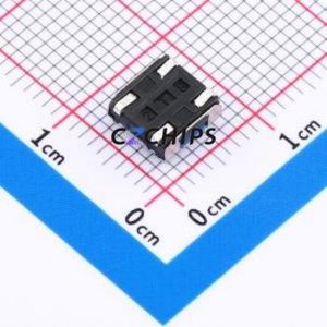 TS-1158UB-C-A-BL Tactile Switch SMD Switch Single Pole Single Throw Round Button 2.6N Vertical Mount - Product Image 2
