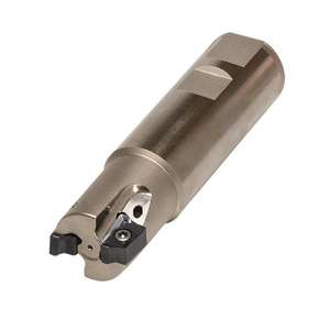 Fresa de hombro Ttake de 60 mm, 2 filos, de carburo con vástago Weldon para fresadora vertical - Product Image 1