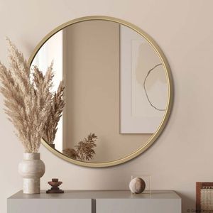 กระจกติดผนังโลหะทรงกลมสำหรับตกแต่งที่ทันสมัย - Product Image 5