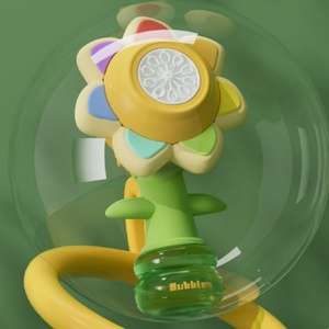 Machine à bulles portable automatique à tête oscillante en plastique coloré, jouet pour enfants, pour l'extérieur - Product Image 6