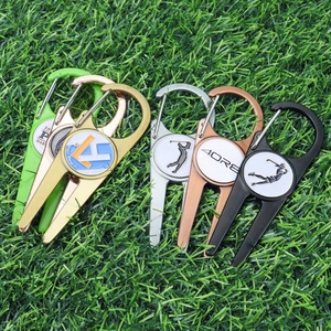 Magnetic <b>Golf</b> Ball Marker Hat Clip Cheap Flip Shaped Markers Reel Metal bar Foldable Level <b>Golf</b> Blank Engrave Free Stainless Too - Product Image 4