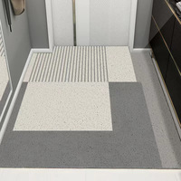 Tapis de sol en PVC moderne de qualité supérieure, imprimé abstrait artistique, minimaliste, découpable, pour la maison, l'entrée, le couloir