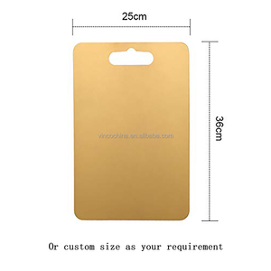 Màu 304 316 thép không gỉ Thớt hai mặt lớp phủ titan thớt - Product Image 4