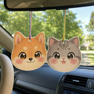<span class=keywords><strong>D</strong></span>ésodorisant de voiture personnalisé en forme <span class=keywords><strong>d</strong></span>'animal, <span class=keywords><strong>d</strong></span>écoupé sur mesure avec photo, vente en gros, <span class=keywords><strong>d</strong></span>ésodorisant personnalisé pour chien et chat, personnalisation OEM - Product Image 2