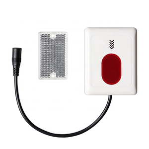 20m検出距離双方向ワイヤレス赤外線人カウントセンサー人カウンター - Product Image 1