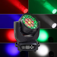 19x15W Led Moving Head Zoom Light Mac Aura 19X15W RGBW 4in1 Lyre Wash Lighting Pour DJ Stage Lights