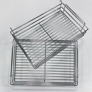 Modern Magic Iron Wire Eco-Friendly Customized Color Kitchen Cabinet Storage Organizer Blind <b>Corner</b> Solution In-Cabinets Inserts - Product Image 3
