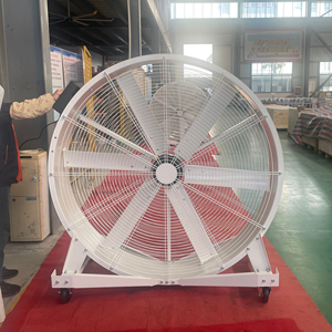 Ventilador Industrial HVLS Portátil de 2 Metros con 4 Ruedas Móviles, Gran Movilidad para Montaje en Techo, 2 Metros de Altura - Product Image 2