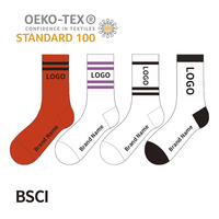 Chaussettes pour femmes et hommes, logo personnalisé, chaussettes unisexes en coton doux, chaussettes décontractées, chaussettes de sport, chaussettes habillées