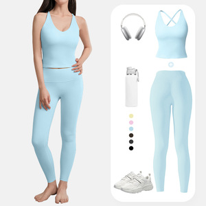High Waist Peach Butt Leggings For Women Tummy Control Yoga Running Pilates Workout Wear Stretchy Elastic Fit - Product Image 2