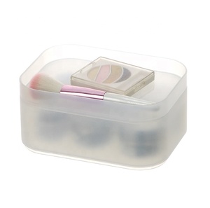 Organizador de oficina para el hogar de PP resistente al agua, caja de almacenamiento de escritorio multiusos, tapa, bolígrafo de plástico apilable rectangular, soporte para cuaderno - Product Image 6