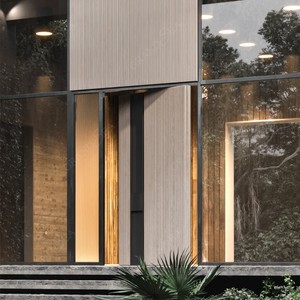 <span class=keywords><strong>Porte</strong></span> <span class=keywords><strong>d</strong></span>'<span class=keywords><strong>entrée</strong></span> de luxe Grandsea, antivol, en aluminium, <span class=keywords><strong>porte</strong></span> extérieure pivotante, portes blindées avec éclairage pour résidentiel - Product Image 4