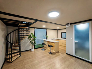 <span class=keywords><strong>Casa</strong></span> Modular Tipo Contenedor de 2 Pisos, Mini Casas Pequeñas en Paquete Plano, Kit de Construcción Rápida y Económico en Venta - Product Image 3