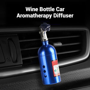 Diffuseur d'air de voiture en métal modifié en forme de bouteille d'azote, pour parfum et aromathérapie, durable, cadeau, tendance, décorations, sans électricité - Product Image 3