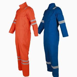 Hi VIS bảo hộ lao động làm việc đồng phục thợ điện tùy chỉnh Overalls làm việc quần áo cho nam giới phù hợp với Coverall - Product Image 4