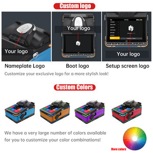 Giao hàng nhanh K5 sợi quang Fusion splicer VFL và OPM chức năng 6 động cơ mạng wifi sợi quang Fusion splicer - Product Image 6