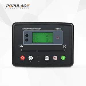 POPULACE-panel de control eléctrico para generador diésel, controlador de aguas profundas, módulo de control del generador dse 6110 dse 6110 mkiii, dse6110