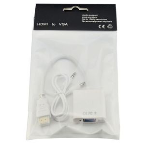 Cable HDMI a VGA con audio y resolución de 1080P para conexión a monitor - Product Image 2