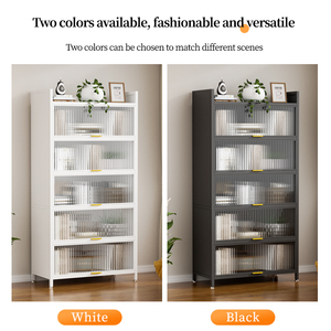 Libreria flip-door, due porte e tre strati, bella ed elegante libreria - Product Image 6