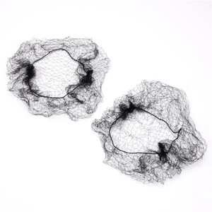 Yy016 Mujeres Ballet Danza Patinaje Black Snoods Hair Net Bun - Product Image 3