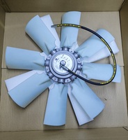 Ventilateur axial réversible pneumatique et hydraulique pour machine à récolter le blé
