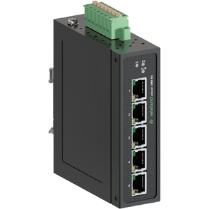 Switch Gigabit Industrial No Administrado Wienet Ums 5G, 5 Puertos, 10/100/1000 Mbps, Full Dúplex, Half Dúplex - Product Image 1