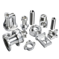 Mesin Bubut CNC Presisi Tinggi yang Dapat Disesuaikan untuk Pemesinan Perangkat Keras Aluminium untuk Aksesori Peralatan Otomasi Instrumen Medis