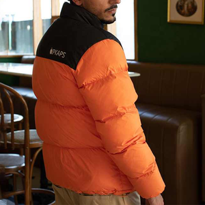Wholesale Custom Logo Winter Streetwear Keep Warm Oversize Duck <strong>Bubble</strong> Down Puffer Jacket <strong>Coat</strong> Men - Product Image 4
