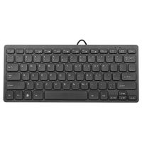 Vente chaude 78 touches Slim USB filaire Mini clavier Portable et conception mince pour ordinateur portable Macbook ordinateur de bureau
