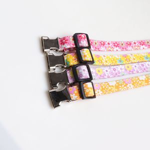 <span class=keywords><strong>Collar</strong></span> de perro de la serie floral medio metálico <span class=keywords><strong>Collar</strong></span> de perro de moda y exquisito de alta calidad - Product Image 3