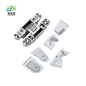 30x160mm Casting Stainless Steel 304 Concealed Hinge 120kg Heavy Duty 3d Door Customized Color Bld-gz160 180 Degree Opening - Product Image 3