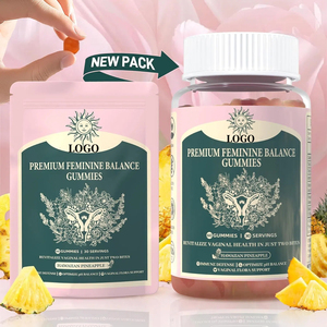 Gommes pour l'équilibre féminin OEM/ODM Premium, pour la santé et le bien-être des femmes, soutien immunitaire, végétalien, sans gluten et halal - Product Image 3