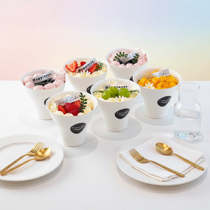 Etpack ถ้วยไอศกรีม300มล. กันน้ำ, ถ้วยกระดาษใช้แล้วทิ้งย่อยสลายได้ถ้วยย่อยสลายได้ใช้แล้วทิ้งย่อยสลายได้ย่อยสลายได้ - Product Image 2