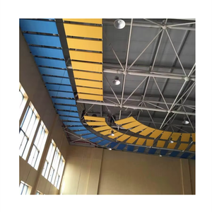 Panneaux muraux carrés modernes, imperméables, ignifuges et insonorisés, panneaux acoustiques <span class=keywords><strong>pour</strong></span> bureau - Product Image 1