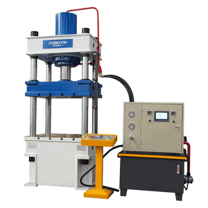 Presse hydraulique Zhongyou YQ32-100T à quatre colonnes, machine de formage des métaux de 100 tonnes - Product Image 2