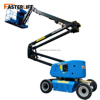 Nouvelle nacelle articulée électrique/hydraulique autopropulsée Fasterlift Jenny, portée 8m-16m, hauteur maximale 28m, certifiée CE ISO9001