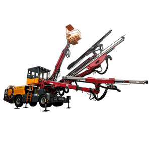 WHP38H Tunnel-Diesel-Elektrische Beton-Nassspritzmaschine für Bolzenverlegung und Spritzbeton-Unterstützung Hocheffiziente 96KW Tunnelmaschine - Product Image 5