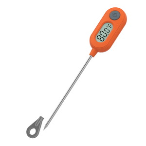 Prix usine ABS LCD affichage trou suspendu usage alimentaire thermomètre BBQ numérique - Product Image 1