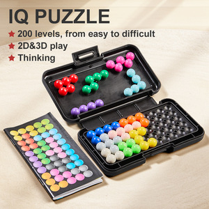 Đồ chơi giáo dục tương tác tư duy logic đào tạo não trêu ghẹo 3D ma thuật hạt IQ Trò chơi phù hợp với câu đố - Product Image 2