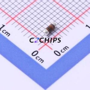 ตัวต้านทานแบบฟิล์มบาง MELF-0204 รุ่น MMA02040D2002BB300 ขนาด 20kOhm ความแม่นยำ 0.1% กำลังไฟ 250mW - Product Image 1